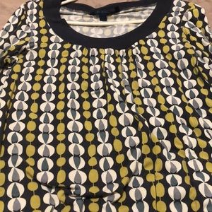Boden Vintage pattern mid-century top.
